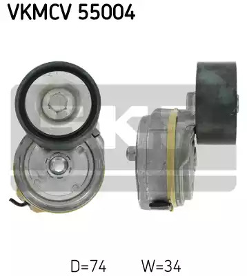 Ролик SKF VKMCV 55004